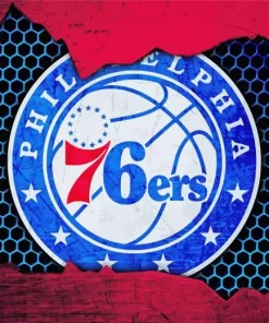 The 76ers Logo Diamond Painting