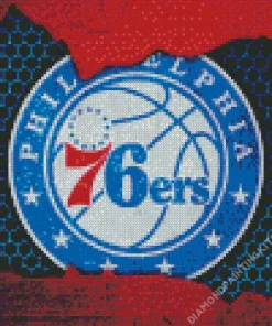 The 76ers Logo Diamond Painting