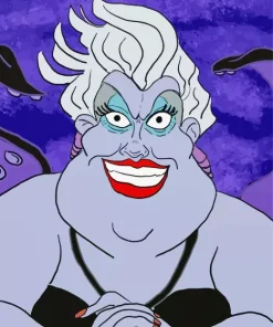 The Little Mermaid Ursula Diamond Painting