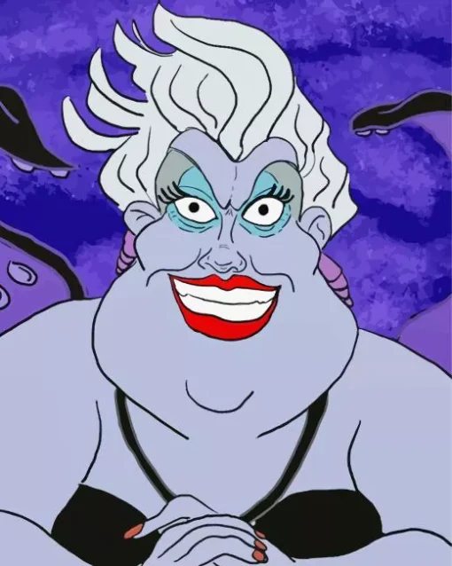 The Little Mermaid Ursula Diamond Painting