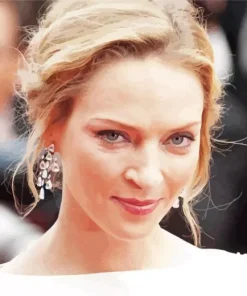 Uma Thurman Diamond Painting