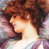 John William Godward Far Away Thoughts Diamond Painting
