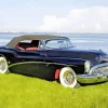 Old 1953 Buick Skylark Car Diamond Painting