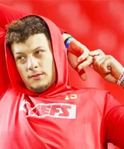 Patrick Mahomes Diamond Painting