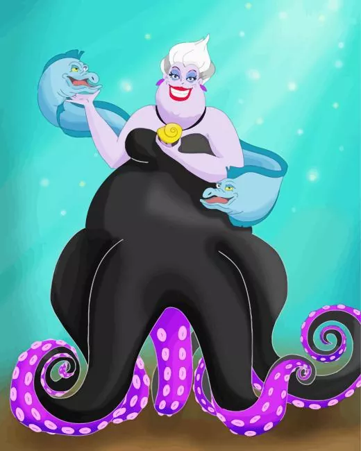 Witch Ursula Diamond Paintings Witch Ursula Diamond Painting
