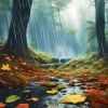Aesthetic Forest Art Diamond Painting