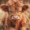 Brown Baby Calf Diamond Painting