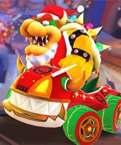 Browser Mario Diamond Painting