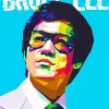 Bruce Lee Pop Art Diamond Painting