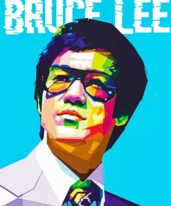 Bruce Lee Pop Art Diamond Painting