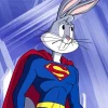 Bugs Bunny As Superman Diamond Painting