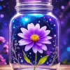 Cool Flower In Jar Diamond Painting