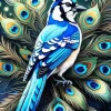Florida Blue Jay Diamond Painting