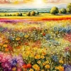Flowers Field Diamond Painting