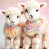 Fluffy Lambs Diamond Painting