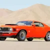 Ford Mustang 1967 Orange Diamond Painting