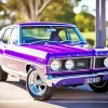 Ford Purple Diamond Painting