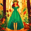 Forest Princess Diamond Painting