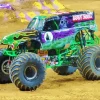 Grave Digger Truck Diamond Painting
