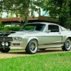 Grey Ford 500gt Diamond Painting