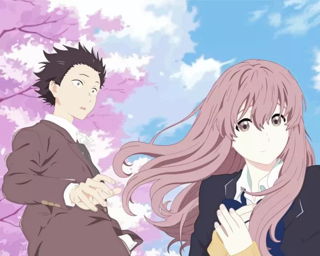 ishida and nishimiya Diamond By Numbers Ishida And Nishimiya Diamond Painting