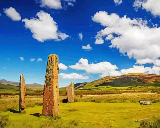 isle of arran Diamond By Numbers Isle Of Arran Diamond Painting