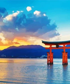 Itsukushima Shrine Diamond Painting
