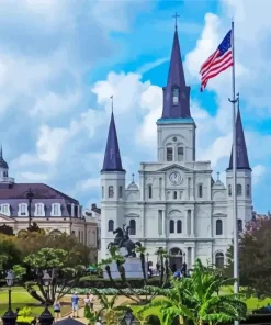 Jackson Square New Orleans Diamond Painting