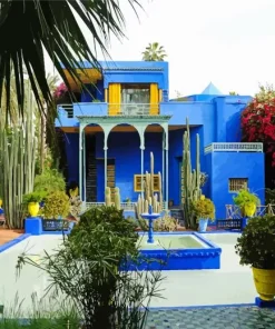 Majorelle Garden Diamond Painting