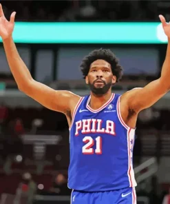 Joel Embiid Diamond Painting