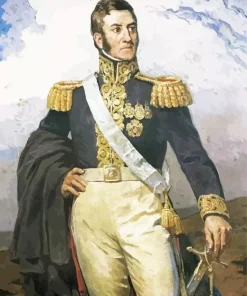 Jose De San Martin Diamond Painting