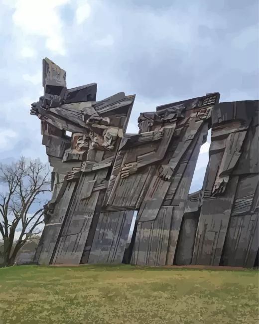 kaunas 9th fort museum Diamond Paints Kaunas 9th Fort Museum Diamond Painting