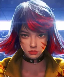 Kelly Free Fire Diamond Painting