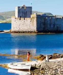Kisimul Castle Scotland Diamond Painting