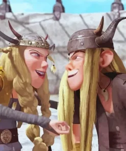 Ruffnut And Tuffnut Diamond Painting