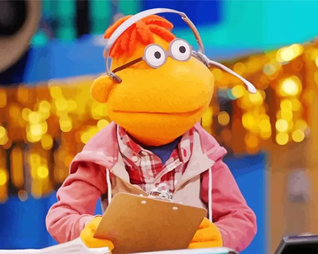 scooter muppet Diamond By Numbers Scooter Muppet Diamond Painting