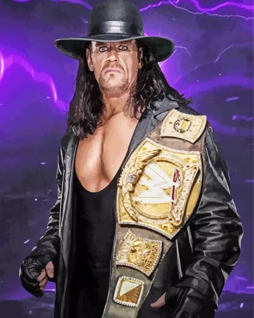 the undertaker Diamond By Numbers The Undertaker Diamond Painting