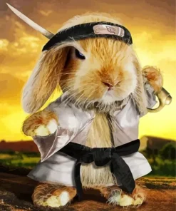 Funny Rabbit Diamond Painting