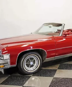 Red 1974 Buick Skylark Diamond Painting