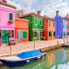 Venice Burano Diamond Painting