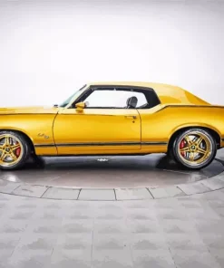 Yellow Buick Skylark Diamond Painting