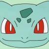 Bulbasaur Face Diamond Painting