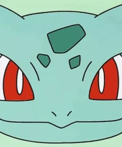 Bulbasaur Face Diamond Painting