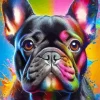 Bulldog Face Diamond Painting
