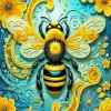 Bumble Bee Diamond Painting