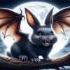 Bunny Bat Diamond Painting