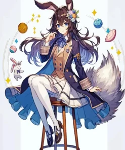 Bunny Girl Animation Diamond Painting