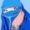 Burka Girl Diamond Painting