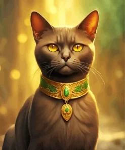 Burmese Cat Diamond Painting