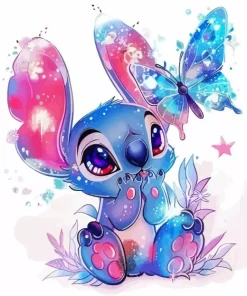 Butterfly And Stitch Diamond Painting